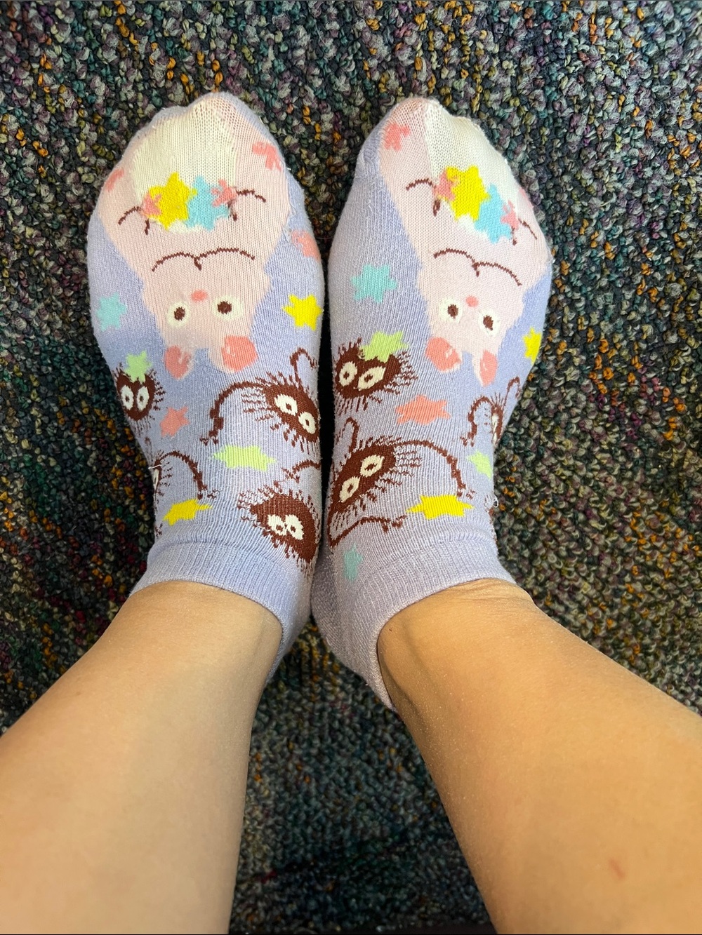Lavender spirited away Anklet Socks